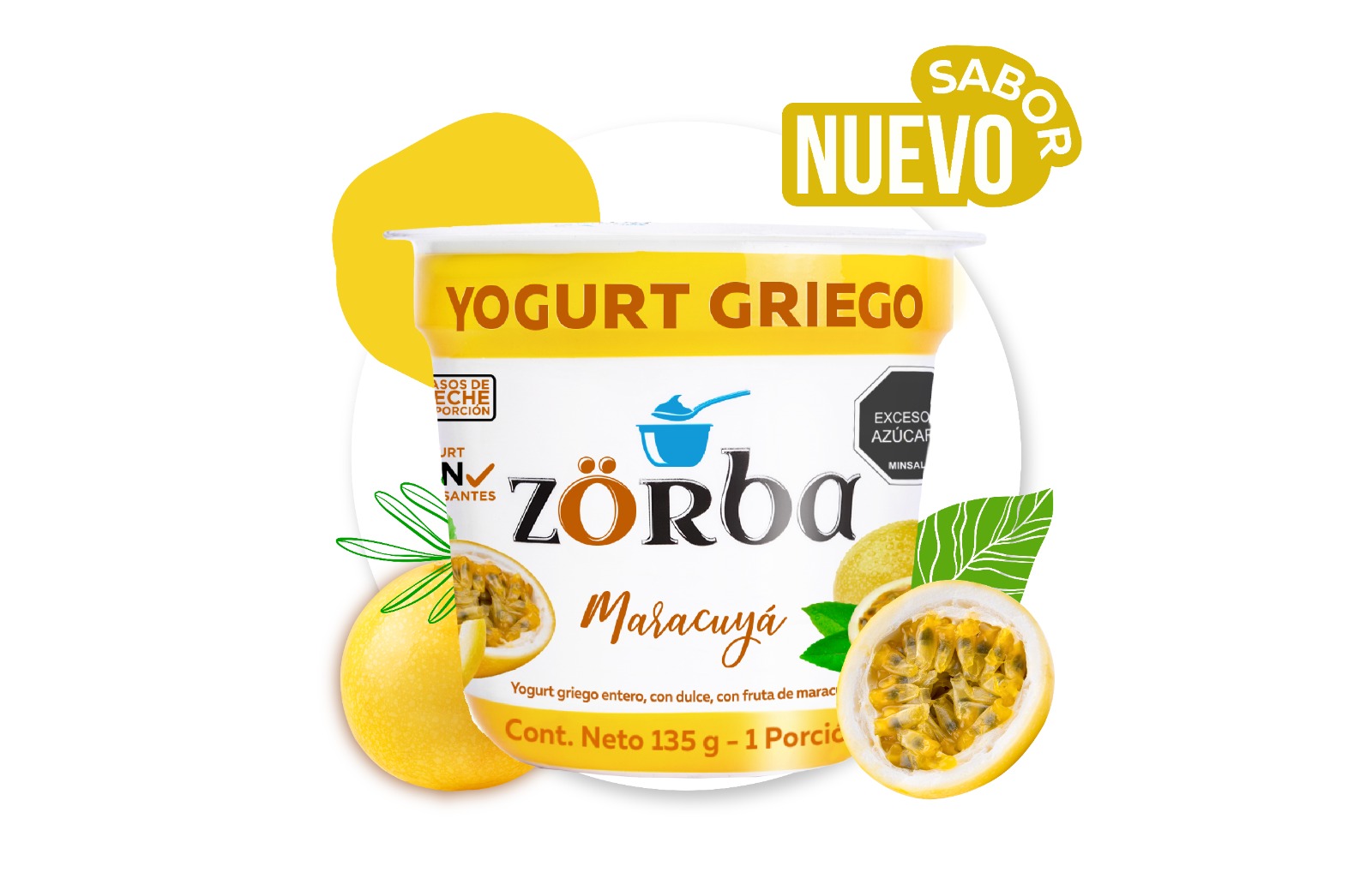 Griego Maracuyá 135g